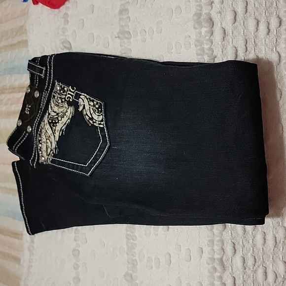 Miss Me Women's Dark Blue Jeans - Picture 4 of 10